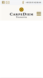 Mobile Screenshot of carpediem-touristik.de